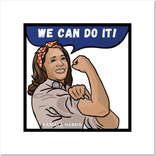 Barrier Breaker - Kamala Harris: We Can Do It! Posters and Art